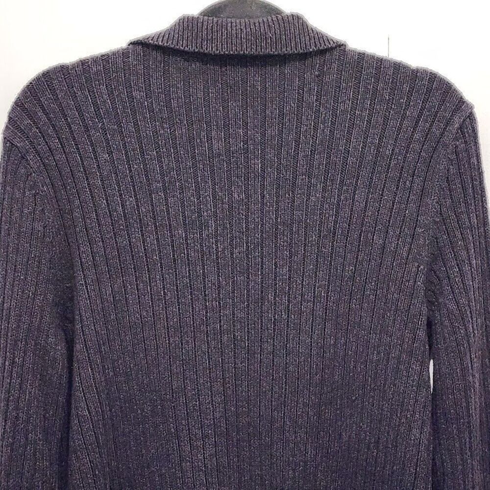 Ralph Lauren Women’s Silk Blend Leather Tie Neck Pullover Sweater Large - Picture 10 of 10